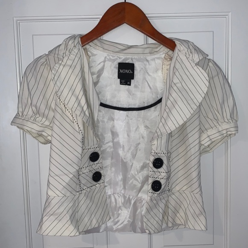 XOXO black and white cardigan